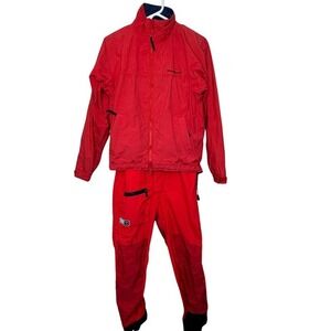 Henri Lloyd Sailing Suit 1 piece with jacket Mens XS Red